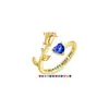Anillo de Rosa Personalizado Elegante Europeo y Americano con 12 Piedras del Zodíaco 2026 Anillo Personalizado de Moda Versátil Estilo Lujo Ligero para el Temperamento de las Mujeres