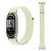 Xiaomi Mi Band 11, 10, 9 y 8: Correa de nailon con patrón de ondas y cierre de velcro, compatible con el modelo oficial Mi 11.