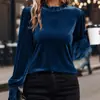 Ropa Femenina Transfronteriza Europea y Americana Primavera 2026 Nueva Camisa Recta Holgada de Color Sólido para Mujer Casual Simple Europea y Americana