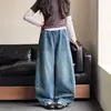 Jeans de Nuevo Estilo Otoñal para Niñas (Tallas Medianas y Grandes) Ropa Infantil Niños Niñas Jeans Casuales Elegantes Versátiles Modernos de Moda