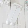 Calcetines para Niña 2026 Estilo Delgado Primavera y Verano Calcetines Infantiles de Media Pantorrilla Malla Lazo de Princesa Calcetines Largos para Bebé