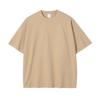 Playera de Manga Corta para Hombre de Moda, de Alta Calidad, Peso Pesado 310g, Lavada, Corte Holgado, Versátil Casual Unisex