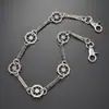 Cadena para Jeans de Hombre Nueva Creativa y de Moda Transfronteriza Europea y Americana, Cadena Colgante de Metal Estilo Hip-Hop Punk Oscuro