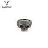 Acessórios de Anel de Aço Titânio Anel de Caveira Rocha Personalidade Criativa Anel Versátil Masculino Anel de Dedo de Aço Titânio Tendência