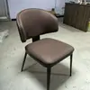 2026 Arte de Unha Casa Sofá Cadeira Cadeira Italiana Cadeira de Jantar Minimalista Banco Durável Cadeira com Encosto de Couro de Pata de Gato Cadeira de Hotel