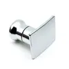 Accesorios para Ducha Puerta de Baño Puerta Corredera Manija de Cristal Aleación Electrochapada Manija Pequeña de un Solo Agujero