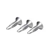 En Stock Tornillos Autoperforantes de Acero Inoxidable 304 St3.5-St6.3 de Cabeza Plana Phillips Autoperforantes para Puertas, Ventanas y Barandillas