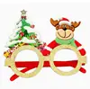 Gafas Decorativas Navideñas Transfronterizas 2027 para Adultos y Niños Regalos para Fiestas Navideñas Gafas de Gorro de Santa Claus