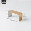 Lenço de seda bolsa de lenço suporte de exibição em T suporte de exibição de joias para colar aço inoxidável loja de roupas armazenamento de gravata chapéu