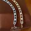 Pulsera ovalada de circonita chapada en oro real de 18k, sensación de lujo ligero de alta gama, joyería de diseño de nicho simple y elegante