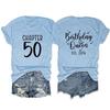 Amazon eBayCamiseta cumpleaños Reina est 1974 capítulo 50 Moda Manga Corta