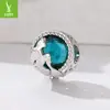 Yinziyun Original Mais Vendido Acessórios de Miçangas DIY Tema Sereia Espírito do Oceano Contas de Cobre Banhadas a Platina Contas Soltas