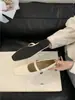 Zapatos planos Mary Jane chic estilo coreano para Primavera y Otoño, suela suave, piel suave, punta cuadrada, hebilla baja