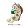 Enfeites de Carro Gato Japonês Zakka Mercearia Foto Ins Fofo Fofo Enfeites Mini Artesanato de Resina
