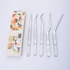 Pinzas para Catering, Pinzas para Comida, Pinzas para Barbacoa, Pinzas de Acero Inoxidable, Pinzas para Alimentos, Pinzas Antideslizantes, Pinzas para Fideos Calientes, Juego de Pinzas