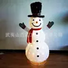 Pano Telescópico 1,2m Boneco de Neve Dobrável Pano de Natal Boneco de Neve Luminoso Boneco de Neve de Natal Velho Grande Ornamento Decoração
