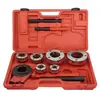 Máquina Manual Portátil para Roscado de Tuberías para Tuberías de Acero Galvanizado, Tuberías de Hierro, Tuberías de Plástico y Herramientas de Roscado de Tuberías