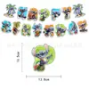 Versión Película Stitch Tema Cumpleaños Decoraciones Banner Bandera Pastel Set de Globos Transfronterizo