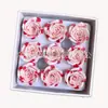 Flores de Jabón Simuladas Pintadas de Colores Ecuatorianas, Rosas, Materiales para el Día de San Valentín al por Mayor