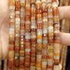 Cuentas sueltas de piedra natural de 3x6 mm, espaciadoras redondas, cuentas de ágata y amatista, para pulseras y collares, cuentas semiacabadas, venta al por mayor
