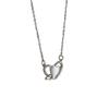 Zircon Borboleta Olho de Gato Colar de Amor Feminino Coreano Nicho Retro Personalizado Simples Colar de Todos os Fósforos Corrente