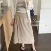 Pantalones Culotte de Carga Doble Capa Estilo Americano 2025 Nuevo Verano Secado Rápido Cintura Alta Ajustados de Pierna Ancha Diseño Delgado Culottes para Mujer