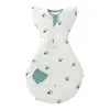 Manta Envolvente para Bebé Transpirable Saco de Dormir Envoltura para Bebé Algodón Puro Manos Arriba Recién Nacido Anti-Sobresalto Primavera/Verano Estilo Rindición Manta Anti-Patadas