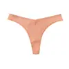 Tanga Acanalado para Mujer de Cintura Media Sin Costuras Transpirable Pantalón T Simple Lote Mixto Multicolor Ropa Interior Tanga Transpirable Sin Costuras
