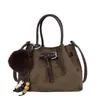 Bolso tipo cubo retro popular de este año para mujer, nueva llegada Otoño 2026, bloques de color, simple, bolso de un hombro, para ir al trabajo, bolso cruzado