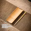 Conjunto de Chá de Três Peças: Pinça de Bambu para Chá Feita à Mão, Agulha de Chá, Colher de Chá, Conjunto de Bandeja de Chá, Acessórios para Cerimônia do Chá, Utensílios para Chá Kung Fu, Acessórios de Arte do Chá