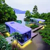 Casa Cúpula Espacial de Camping Hotel Móvel Dois Quartos e Uma Sala Decoração de Alto Padrão Contêiner Residencial Quarto Cápsula