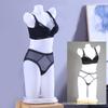 Fábrica de adereços de modelo adereços de modelo de lingerie manequim feminino meia-calça manequim de plástico modelo de mesa vitrine