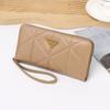 Cartera Nueva para Mujer Estilo Coreano Ins Cartera Larga para Mujer de Gran Capacidad con Cierre Cartera para Mujer a la Moda Clutch de Alta Gama