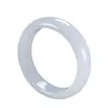 Venta al por mayor de fábrica pulsera de jade blanco imitación Hetian Jade material de Mongolia Exterior versión ancha de grasa de oveja blanca pulsera de jade pulsera de aro de jade para mujer