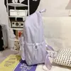 Mochila Pequeña Estilo Japonés Nueva de Alto Valor Estético, Fresca y Dulce, Estilo Girly, con un Ambiente Relajado, Mochila Linda para Estudiantes de Secundaria y Preparatoria, Moderna