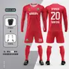 Traje de uniforme de fútbol para hombre, uniforme de juego, entrenamiento, equipo, uniforme con impresión, uniforme para niños, adultos, traje deportivo, jersey, fútbol, hombres