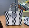 Bolsa de Mão Xiaohongshu, Produtos Estilo Tailandês, Nova Bolsa Tote Transversal de Tecido Artesanal para Armazenamento para Mulheres, Cesta de Mercado