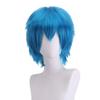 Principais fabricantes de chapéus de cabelo curto europeus e americanos em estoque, peruca de animação cosplay Shengda, cor universal Harajuku anti-deformada