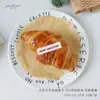 Tarjeta de felicitación de Feliz Navidad, Etiqueta para Nochebuena, Caja de regalo de flores, Tarjeta de bendición, Postre de pastel, Tarjeta de decoración de recuerdo