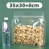 Bolsa com Zíper de Selagem Lateral 8 Lados, Selável e à Prova de Umidade