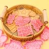 Serie del Día del Padre Cortadores de Galletas Papá Caricatura Realista Cortadores de Galletas DIY Galletas con Impresión Mejor Padre