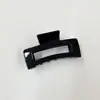Pinza de Garra Cuadrada Mate Oufel, Pasador Triangular Grande, Pinza de Tiburón para Cola de Caballo Alta, Accesorio para el Cabello, Pinza de Garra para Cola de Caballo Alta