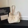 Bolso Sencillo de un Hombro 2026 Nuevo Estilo Bolso Cruzado Bolso Tote de Gran Capacidad Bolso para el Trabajo Debajo del Brazo Bolso de Moda Casual para Mujer