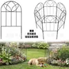 Cerca de jardim pequena barreira para animais painel de cerca decorativo, barreira de cerca sem escavação, especializada para uso transfronteiriço