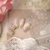 Pegatinas de Uñas con Diseño Floral Sencillo Día de Primavera de Hierro Ts-4070 Frescas y Suaves Chica Dulce Flor Pegatinas Adhesivas para Uñas