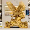 Estatueta de Águia para Escritório, Mesa de Chefe de Empresa, Sala de Estar, Decoração de Bar de Vinhos, Cerimônia de Inauguração, Presente de Inauguração de Casa
