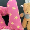 Calça de Pijama Feminina de Verão Hello Kitty Longa Rosa Doce Fofa Confortável Respirável Calça de Casa Pode Ser Usada Fora