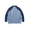 Izexx Etiqueta Morada - Serie de Viajes Urbanos Ropa Deportiva para Exteriores Camiseta de Manga Larga de Secado Rápido para Hombre, Holgada y Versátil para Primavera y Otoño