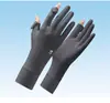Luvas de Proteção Solar Femininas Verão Finas Antiderrapantes Proteção UV Ciclismo ao Ar Livre Toque de Seda de Gelo Tela Sensível ao Toque Novas Luvas de Proteção Solar