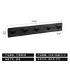 Ganchos de Acero Inoxidable sin Clavos de Múltiples Filas Transfronterizos con Adhesivo Fuerte para Cocina y Baño, Ganchos de Pared sin Clavos, Ganchos de Pared Adhesivos sin Rastro